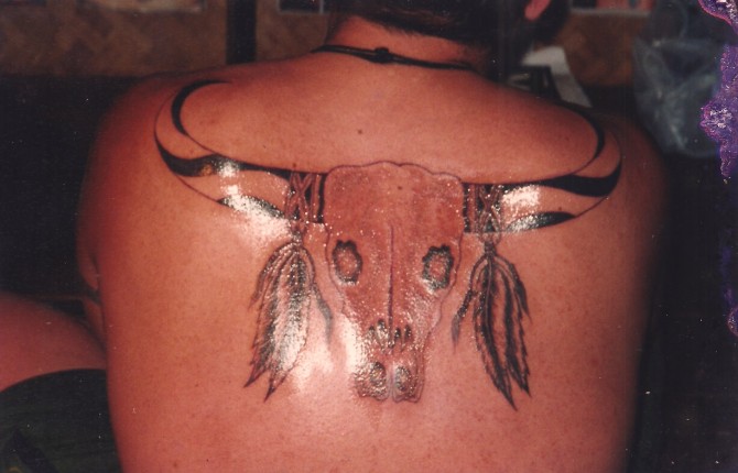 Thong Nai Pan Indian Bull Tattoo
