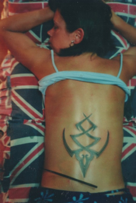 Back Pattern Tattoo