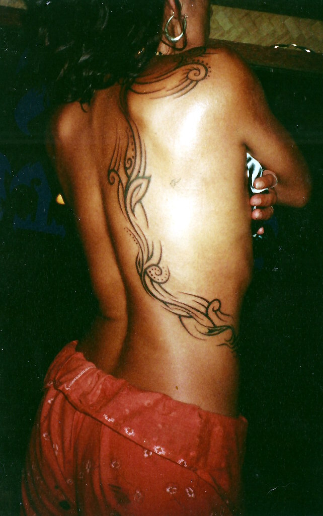 Elegant Tribal Tattoo