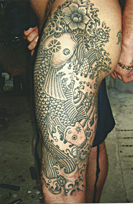 Full Body Tribal and Fish